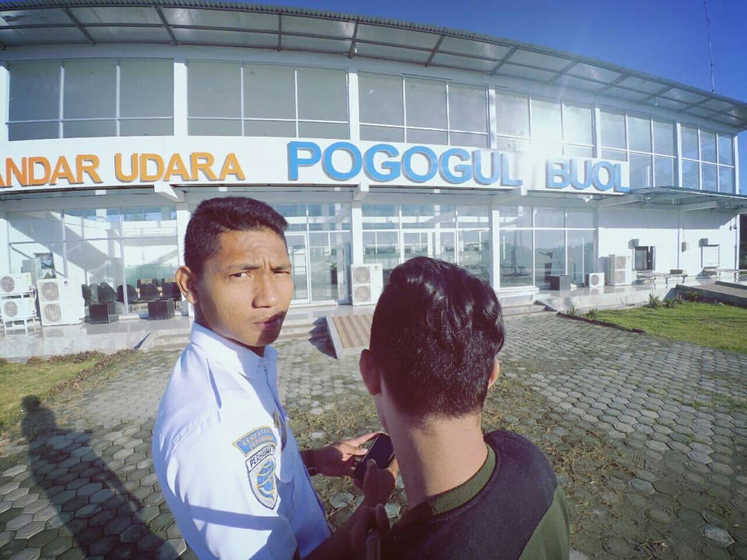 Bandara Pogogul Tanpa Penerbangan, Petugas Tetap Siap Siaga