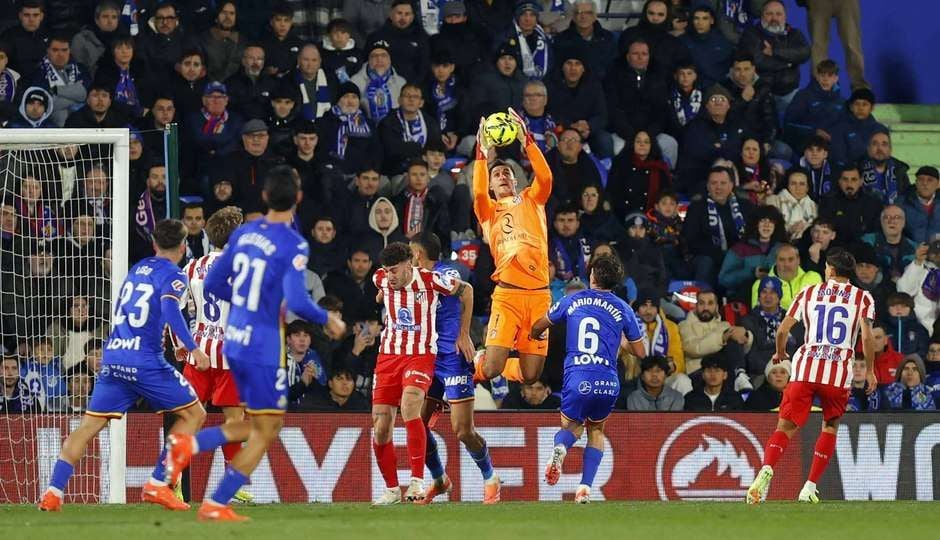 Atlético Madrid Menang Tipis 1-0 di Markas Getafe Lewat Gol Bunuh Diri Duarte
