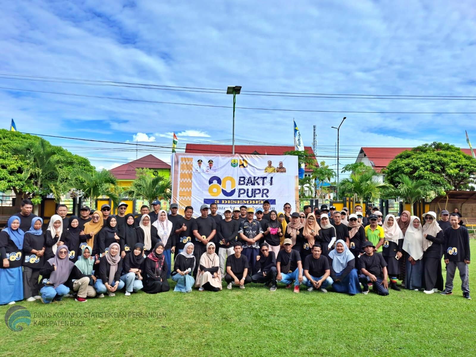 Pemkab Buol Tegaskan Profesionalisme dan Integritas pada Peringatan Hari Bakti PUPR ke‑80