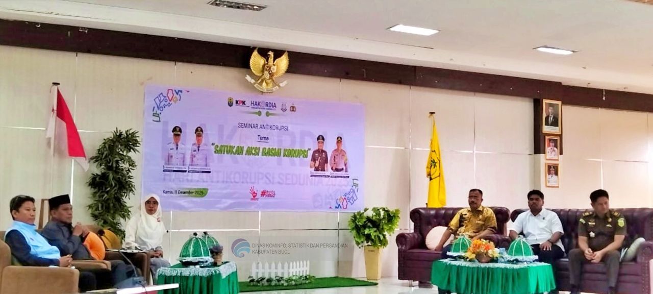 Satukan Aksi Basmi Korupsi — Seminar Hakordia 2025 di Buol Tegaskan Komitmen Perangi Korupsi