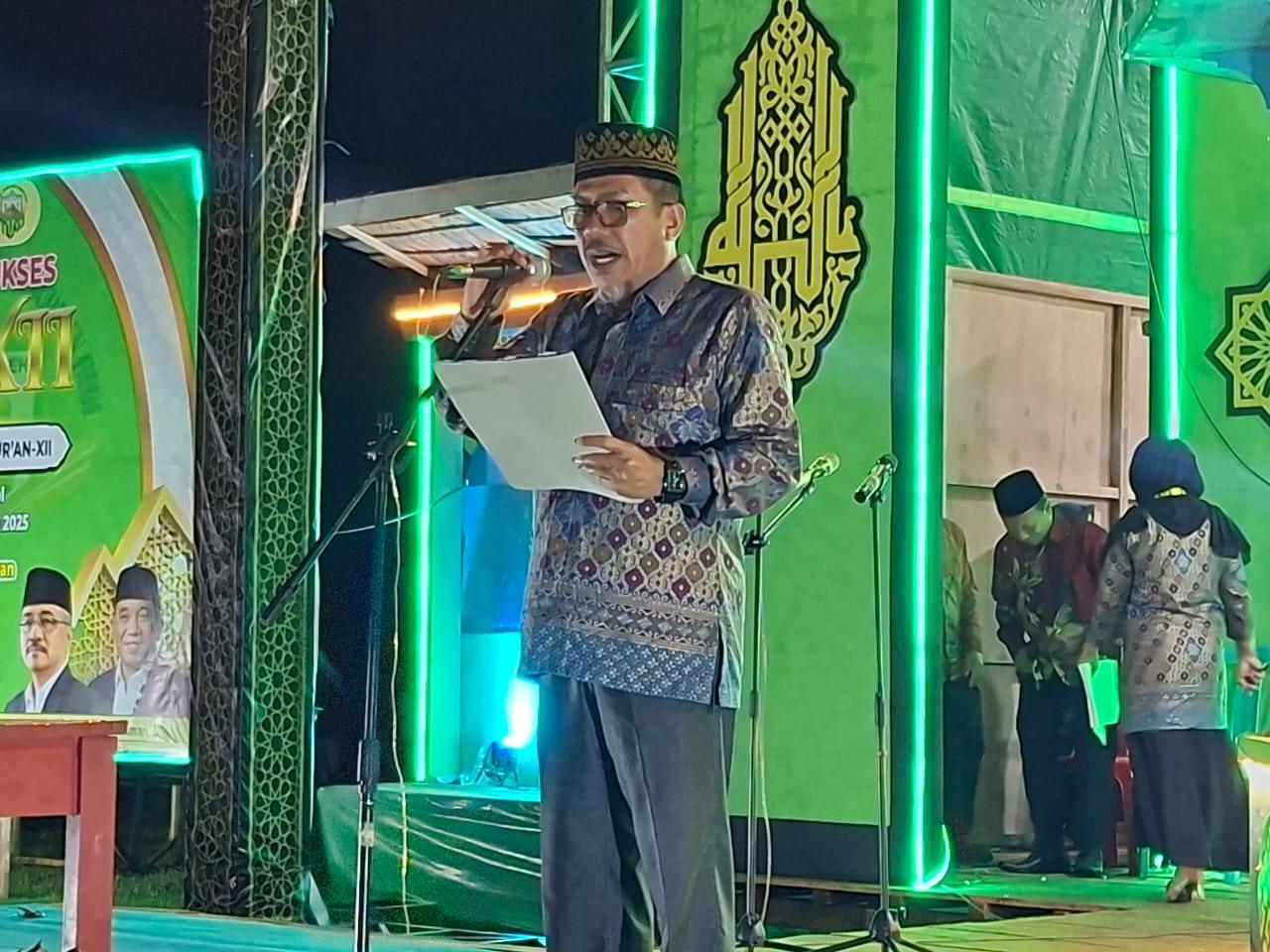 Wakil Bupati Buol Tutup MTQ XII dan Tetapkan Tuan Rumah MTQ XIII