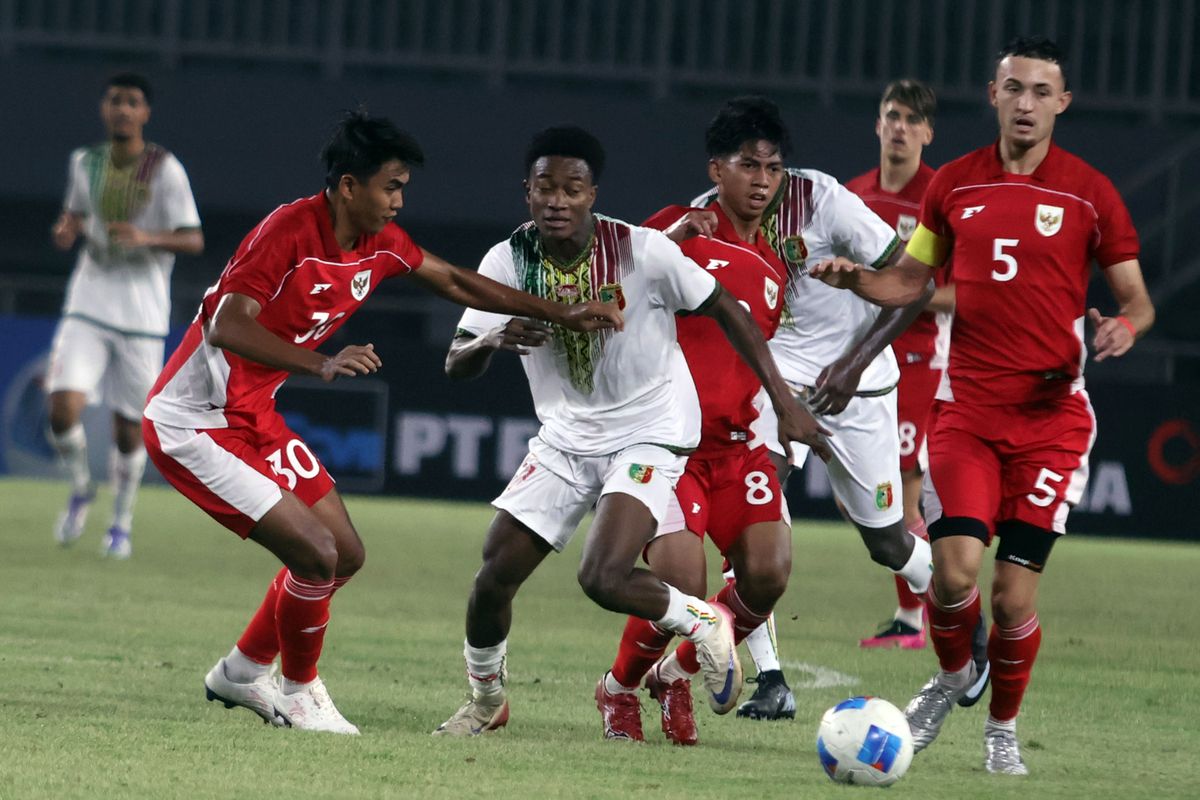 Indonesia U-22 Dibekuk Mali 0-3, Garuda Muda Perlu Evaluasi Jelang SEA Games 2025