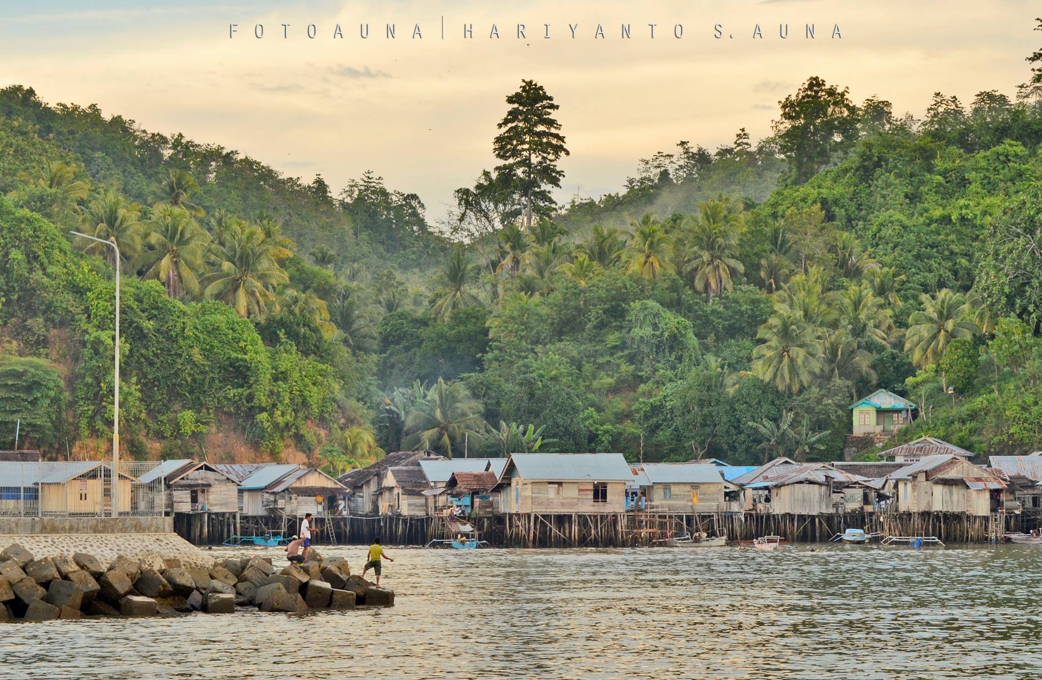 Kampung Lepa, Permukiman Pesisir Unik di Kelurahan Leok 1 Buol