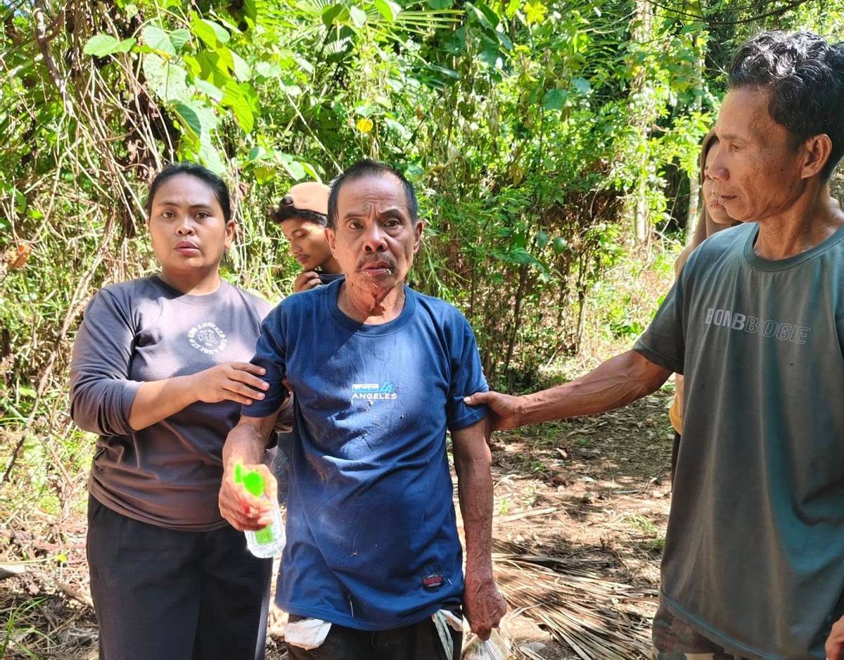 Pria Mengaku dari Bokat Ditemukan di Kebun Warga Leok 1